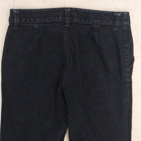 Lauren Jeans Co Ralph Lauren Dark Wash Flare Denim Jeans sz 6 - Picture 8 of 13